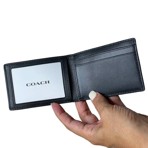 Coach Disney Mickey Mouse X Keith Haring 3 In 1 Wallet Red Black - Picture 10 of 12